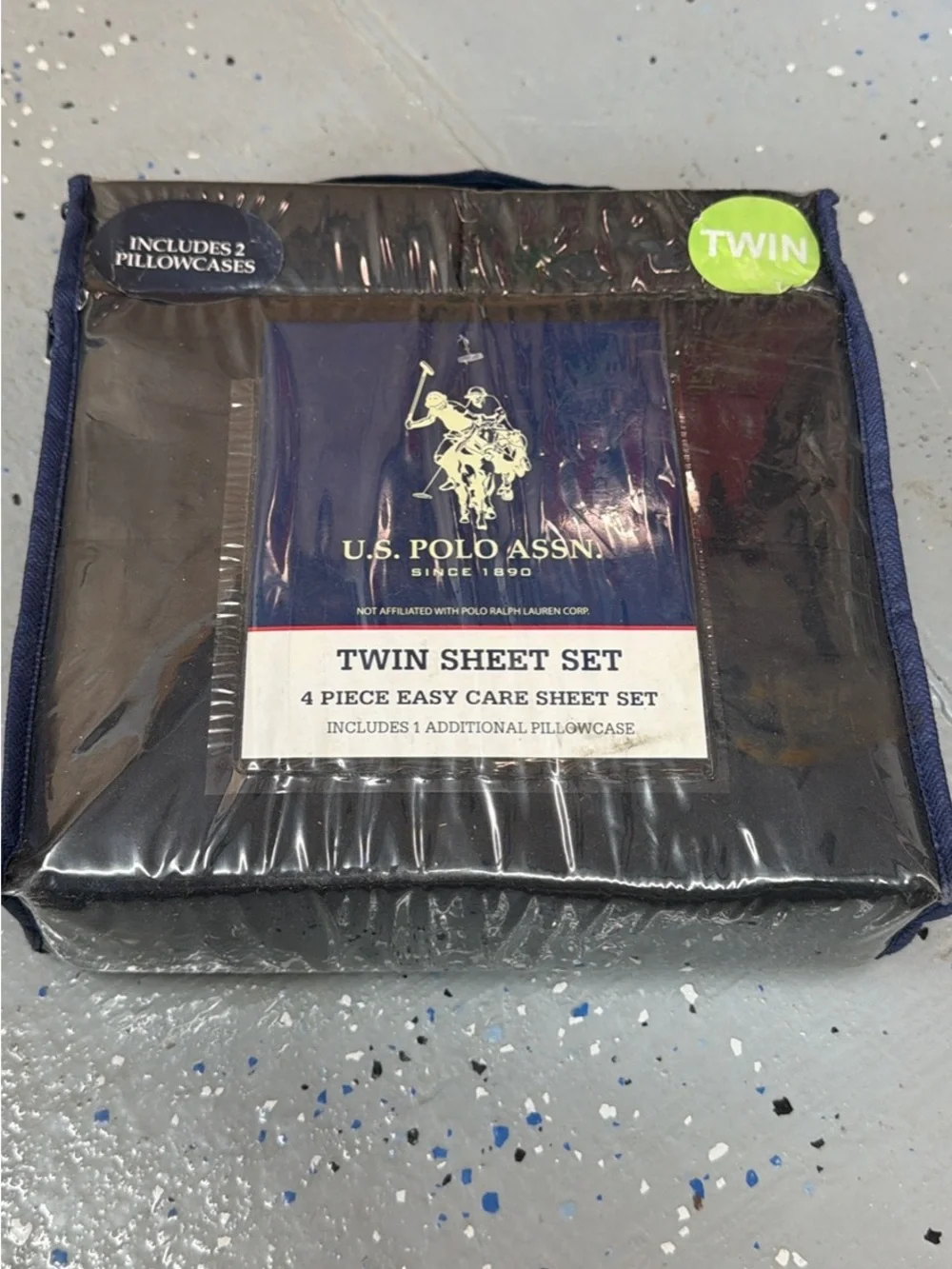 NEW U.S. Polo Assn. Twin Sheet Set – 4 Piece